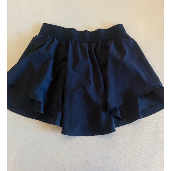 042 90 Degree by Reflex Active Navy Skort Sz L Built in Shorts Women's - Picture 2 of 6